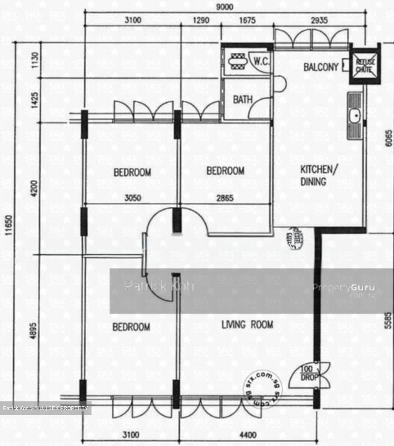 Blk 222 Lorong 8 Toa Payoh (Toa Payoh), HDB 4 Rooms #566194361